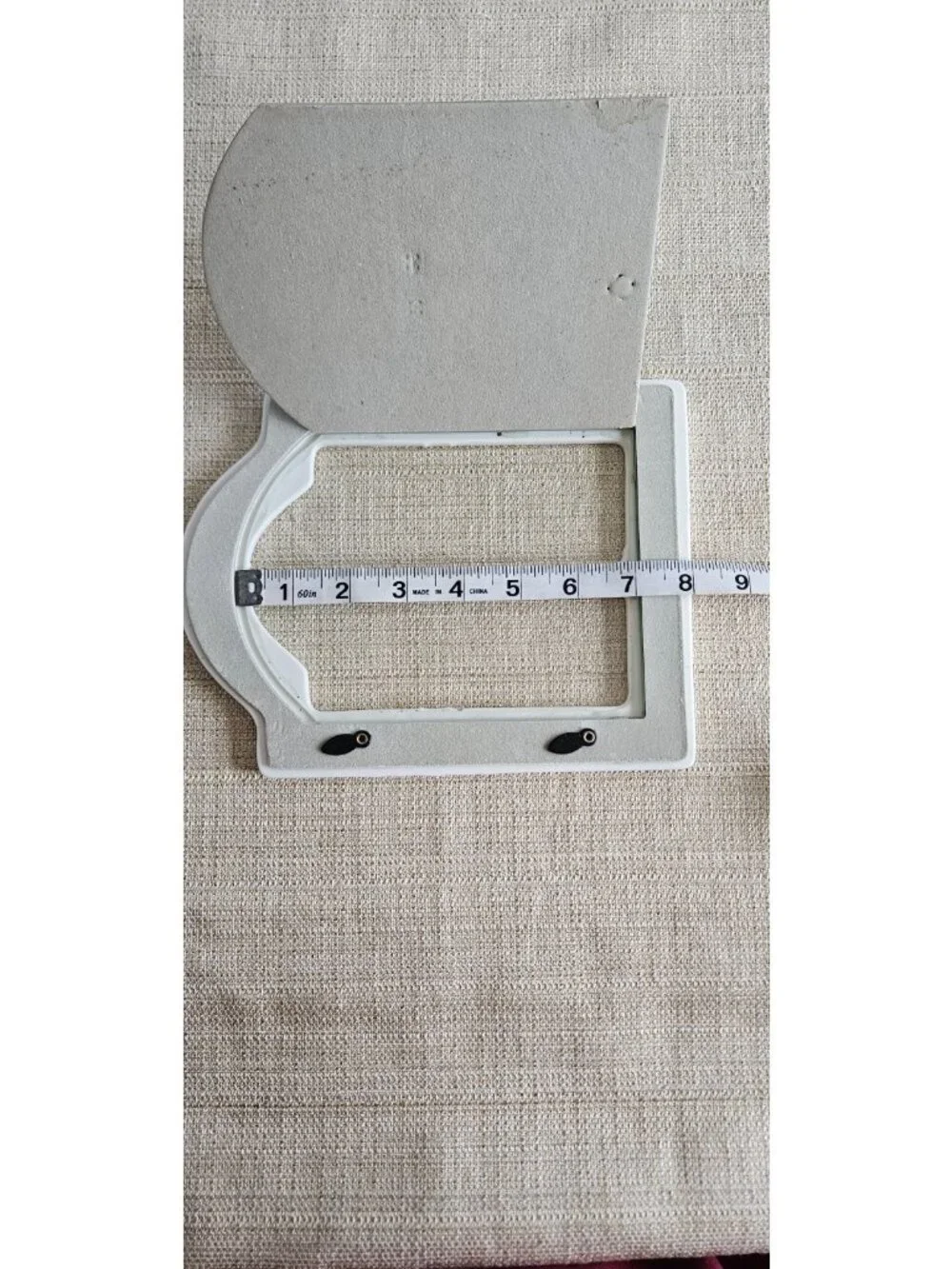 Picture Frame Russ Berrie Ceramic Photo Frame White Free Standing Claddagh 5x7